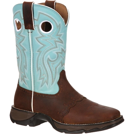 Durango Women's Western Boot, 7 M, Leather, 10 in H RD3471